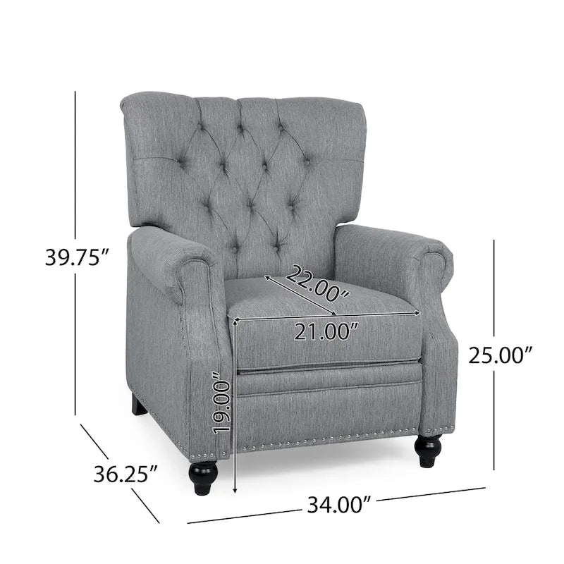 Callade Contemporary Upholstered Recliner