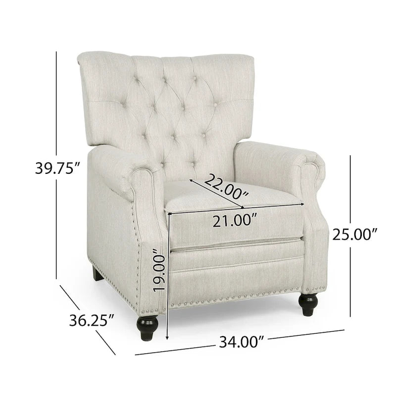 Callade Contemporary Upholstered Recliner