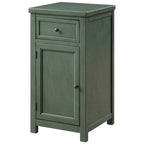 Vintage 18-inch Solid Wood 1-Drawer Side Table