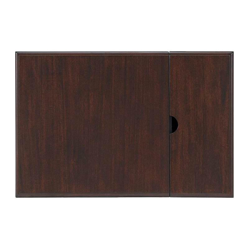 Elegant Chairside Table with Power