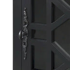Elegant Chairside Table with Power