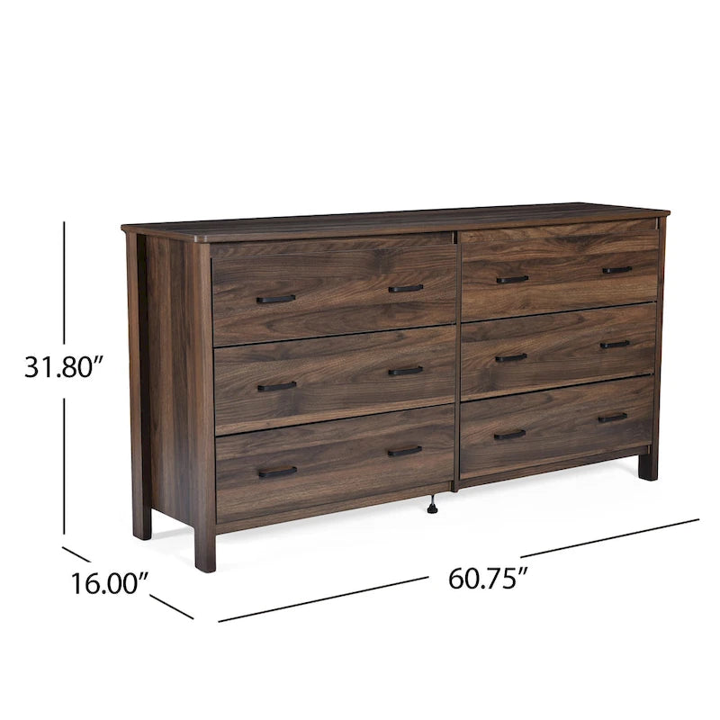 Olimont 6 Drawer Dresser