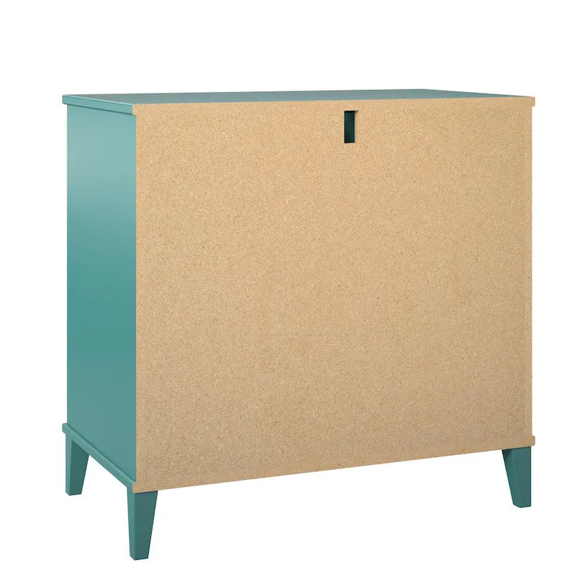 Ameriwood Home Monticello 2 Drawer Dresser w/ Pull-out Desk