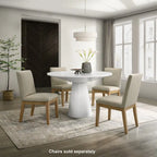 48 Pedestal Dining Table
