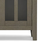 SOLID WOOD 30 inch Wide Low Storage Cabinet - 30w x 14d x 31 h