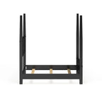 Black King Poster Bed