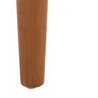 Manervia Wood & Leather Bench - 47Wx16Dx18H