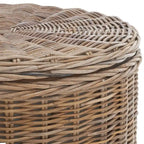 Wicker Storage Coffee Table - 28.5 x 28.5 x 17 - 29Wx29Dx17H