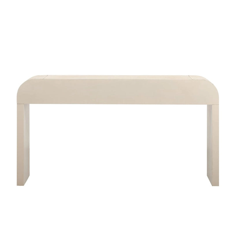Unique Retro Silhouette Console Table with Open Style