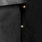 Unique Retro Silhouette Console Table with Open Style